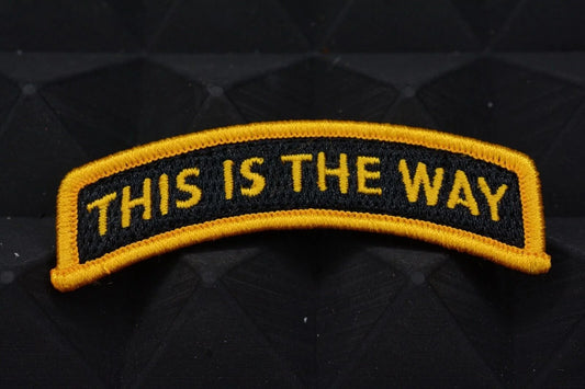 Prometheus Design Werx “This Is the Way” Star Wars Mandalorian Patch PDW