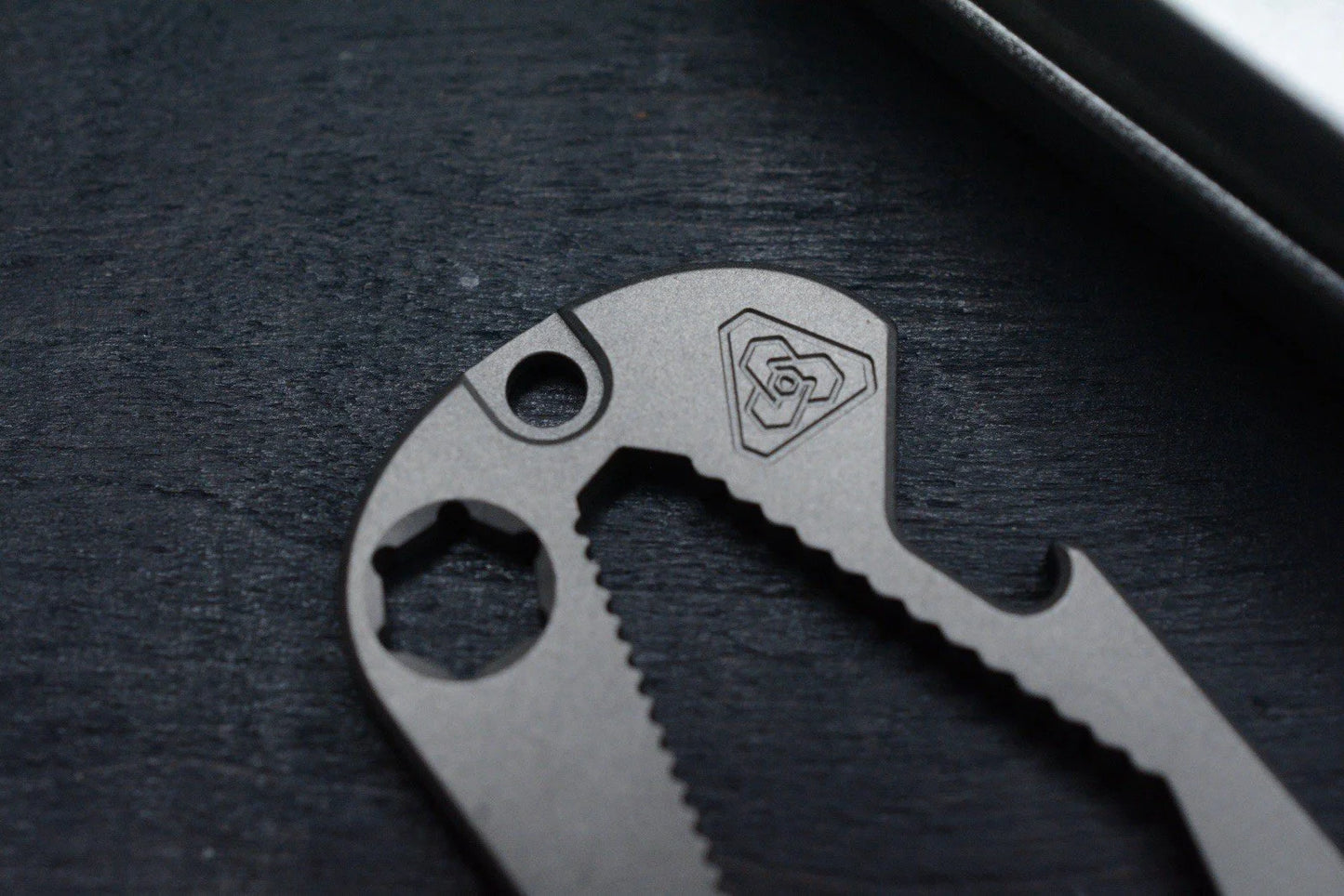 NEW Prometheus Design Werx Dog Tag Tool Standard Issue Titanium Bottle Opener