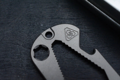 NEW Prometheus Design Werx Dog Tag Tool Standard Issue Titanium Bottle Opener
