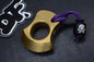 RARE Delicious Fist Fisthawk Bottle Opener Brass Radial w/ Poison Bead