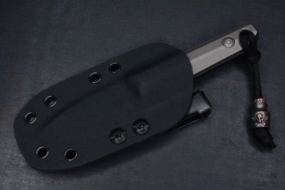 NEW OEGEDC District Fixie SW Ti Handle -Black Cera Magnacut Blade w/ Poison Bead