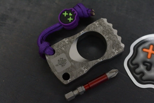 NEW PROMETHEUS DESIGN WERX SPD TI-DRIVER W/ WKRMN SKULL PURPLE