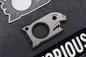 NEW Notorious EDC “Baby Bomb” Stonewashed Grade 5 Ti - 3/4 Scale Beer Bomb