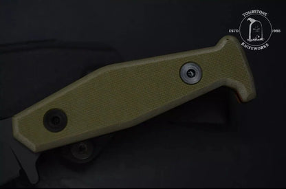 New FISHER EXC BECKWITH COVERT 1/100 OD/ Orange G-10 w/Kydex Sheath Sold Out