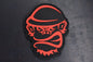 RARE Monkey Edge “Angry Monkey” PVC Patch Large MEFP Frag Pattern Red/ Black