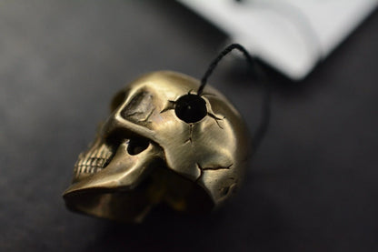 NEW Bony Buddy Skull Large Bronze Bead w/ COA Discontinued Rare