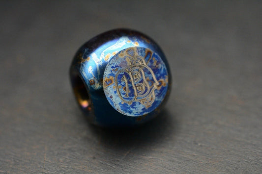 NEW Audacious Concepts “Three Wise Monkeys” Ti Thunder Sky Bead