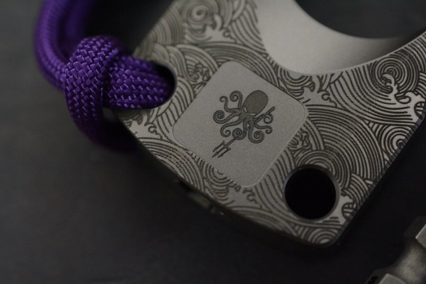 NEW PROMETHEUS DESIGN WERX SPD TI-DRIVER W/ WKRMN SKULL PURPLE