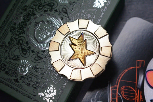 NEW HiTex x Joey Feldman Ultraman Ano Titanium Poker Chip COTM