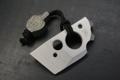 NEW Playge x Koch ST Pry 1/4” Zirablast w/ Rare From The Grave F.O. Bead