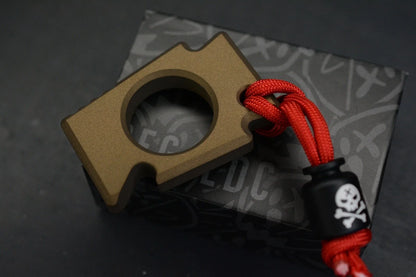 NEW OEGEDC Keystone V2 Bottle Opener BURNT BRONZE w/ Custom Poison Bead