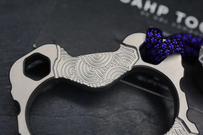 NEW Urban EDC x CAHP Tools Panda V4 - Blasted Ti Chaos Seigahai w/ TKW Curator
