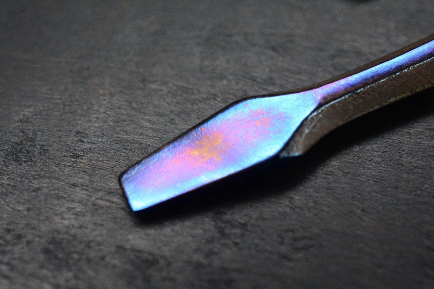 RARE RMJ USA Forged Ti Screwdriver Polished Ano w/ FTE Patch #6 Of 10