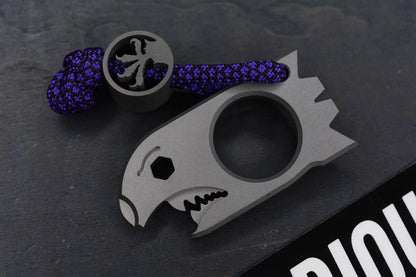 NEW Notorious EDC “Baby Bomb” SW GD5 Ti w/ TKW Claw Bead Re Microtech