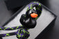 RARE Urban EDC Lucky Duck - Black Lanyard Bead USA MADE Polymer Resin