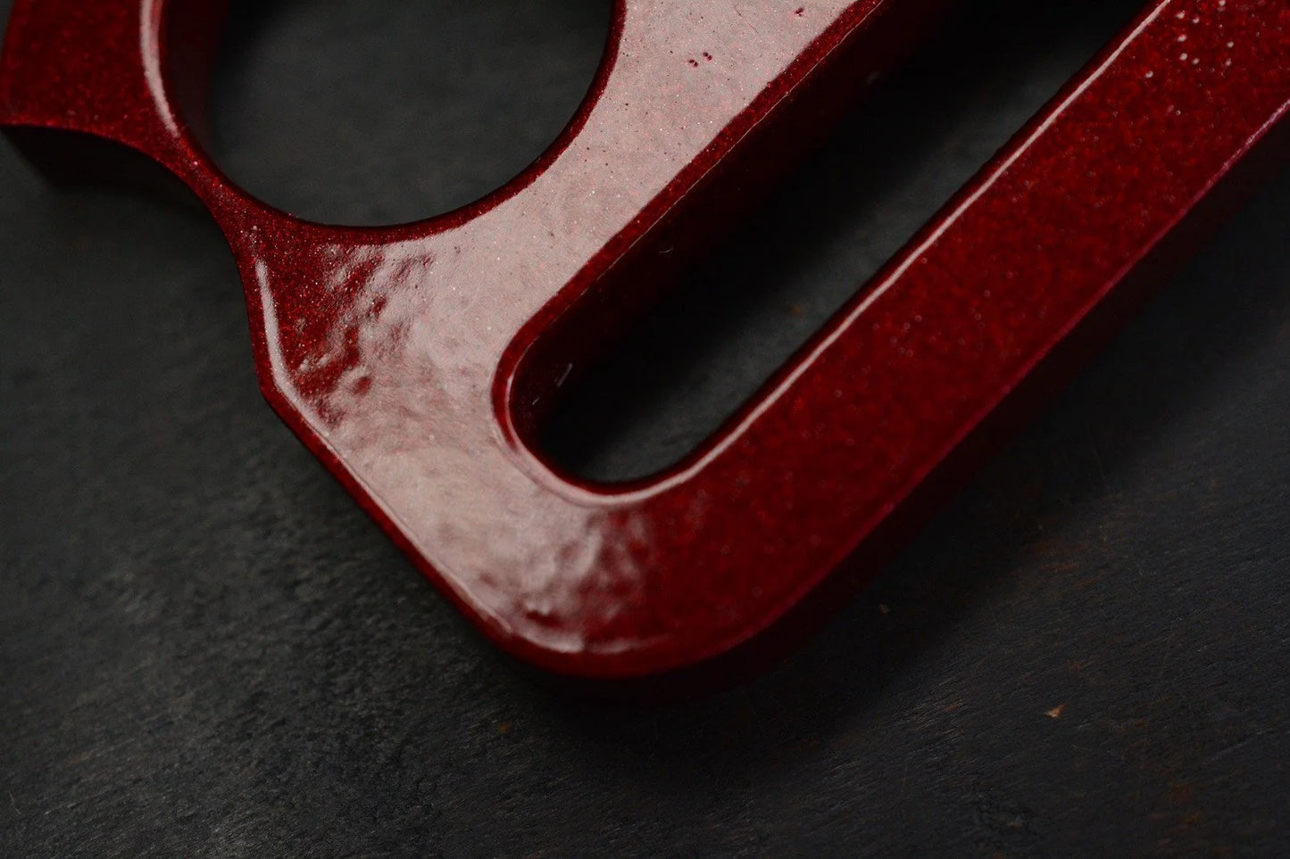 NEW Crimson Tactical Double Paper Weight Deep Red w/ Wkrmn Red Ghost
