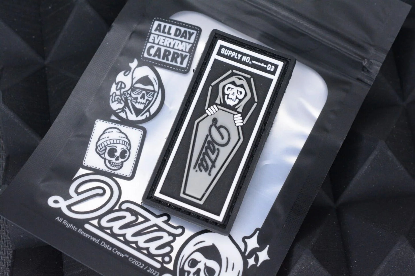 Data Crew Bedtime Reaper Grey Ranger Eye Patch