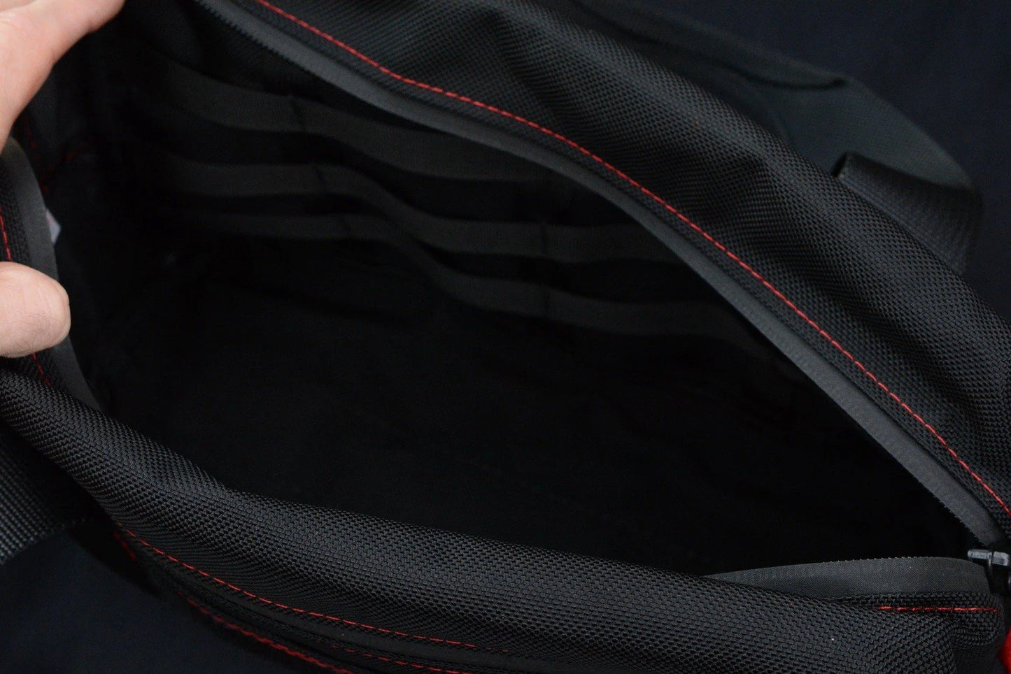 NEW Monkey Edge x Chattanooga Leather Mechanics Tool Bag - Black/Red ME EXC