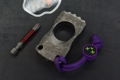 NEW PROMETHEUS DESIGN WERX SPD TI-DRIVER W/ WKRMN SKULL PURPLE