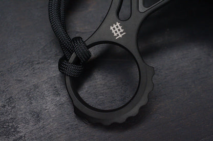 NEW Halfbreed Covert Key Companion Black PVD Stainless Multi Tool w/ Wkrmn Ghost