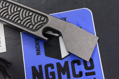 NEW Nice Guy Machine Co x Urban EDC Mr Nicebar V2 Seigahai w/ TKW Curator Bead
