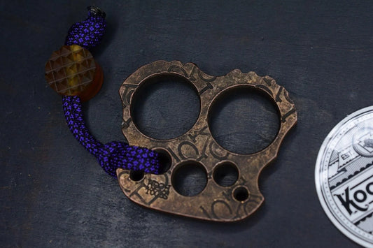 NEW Koch Stamped Culprit X COPPER Tattoo w/ Ultem TKW Curator Bead