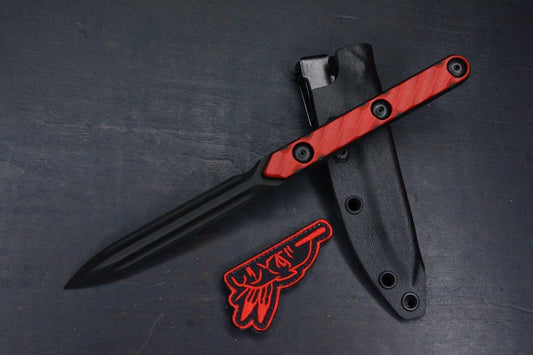 RARE Half Face Blades OSS Spike Red Tail Hawk Special Edition w/ HFB Patch