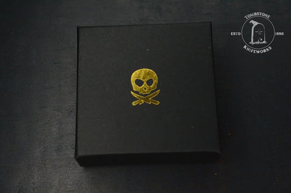 NEW Pete’s Pirate Life Fly The Flag V3 Ti Coin Full Custom w/ Wood Case