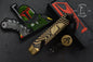 NEW Mandalorian/ Boba Fett Pry Bar & Bottle Opener Engraved Brass w/ PDW Patch