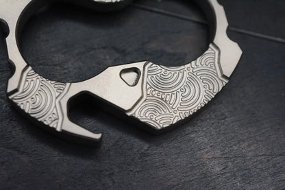 NEW Urban EDC x CAHP Tools Panda V4 - Blasted Ti Chaos Seigahai w/ TKW Curator