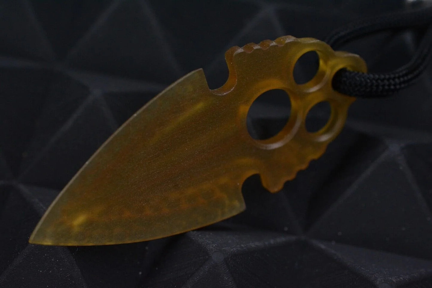 NEW Koch Tools Artifakt Arrowhead Pry Bar In Ultem w/ Skull Bead