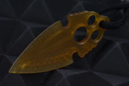 NEW Koch Tools Artifakt Arrowhead Pry Bar In Ultem w/ Skull Bead