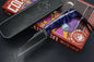 NEW Jack Wolf Knives Collusion - Kirinite Purple CF / Satin DLC S90V w/ Sheath