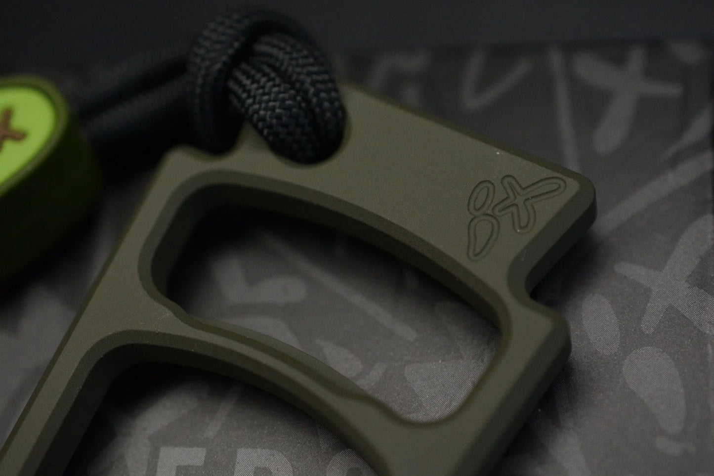 NEW OEGEDC Keystone Lite Bottle Opener OD GREEN w/ Wkrmn Ghost