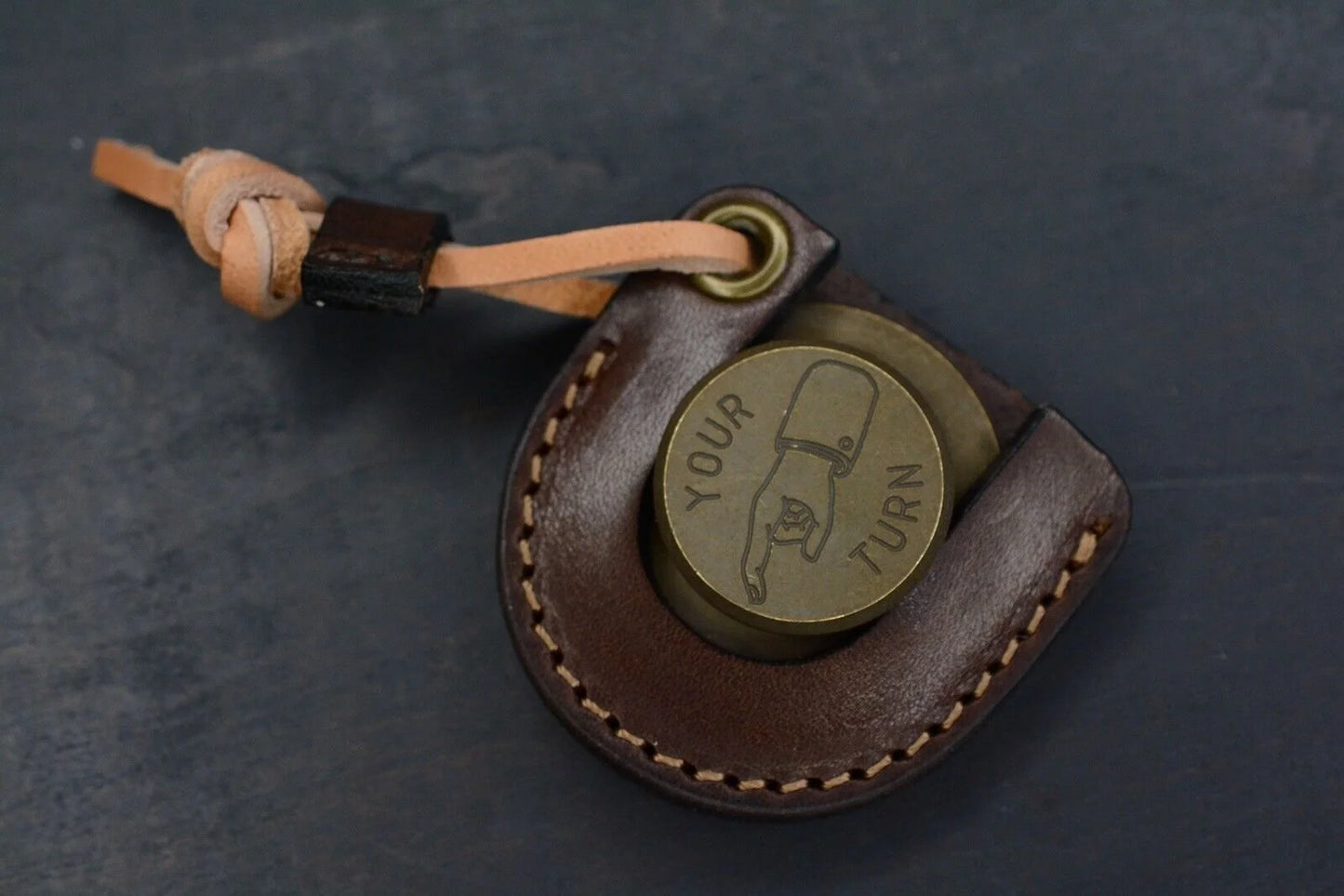 NEW JRW Judge Brass Bottle Opener & Decision Maker w/ JRW Sheath & Patches