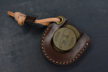 NEW JRW Judge Brass Bottle Opener & Decision Maker w/ JRW Sheath & Patches