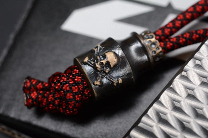 RARE Rivery MFG Zero Ti & Brass Diamond Scale w/ Custom Poison Bead