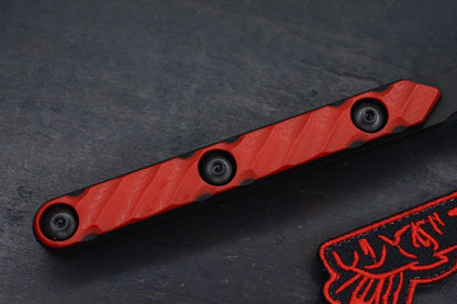 RARE Half Face Blades OSS Spike Red Tail Hawk Special Edition w/ HFB Patch