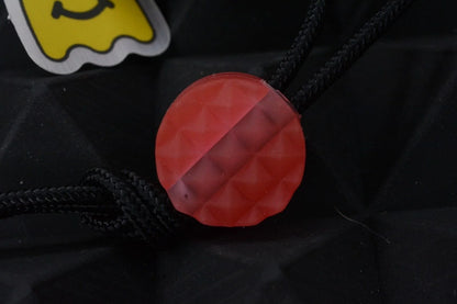 Wkrmn Bonehead Rubber Matte Red/Green GITD w/ JRW Translucent Red Curator  Bead