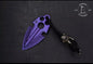 RARE Koch Tool Company Purple TITANIUM Artifakt w/ Custom Molar Bead USA MADE