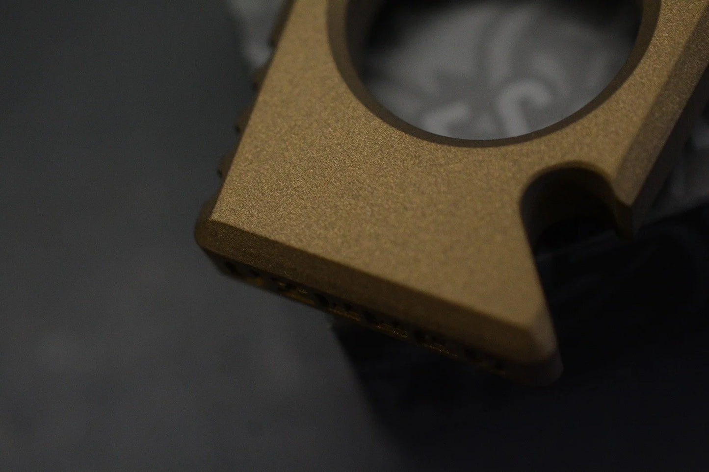 NEW OEGEDC Keystone V2 Bottle Opener BURNT BRONZE w/ Custom Poison Bead