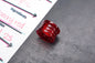RARE Salt & Peppa EDC Shrime Cherry Red Acrylic Bead Re Scoopy Loops