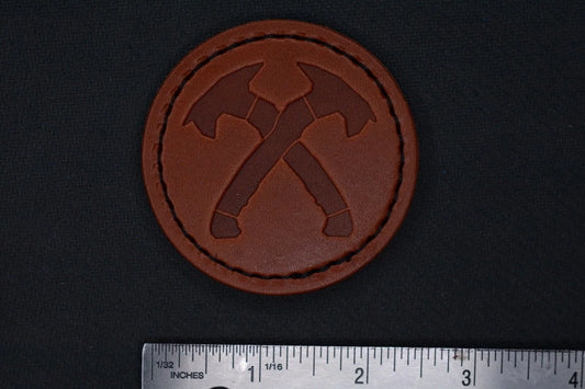 NEW Terminal List Crossed Tomahawk Leather EDC Patch Season 2 Ready