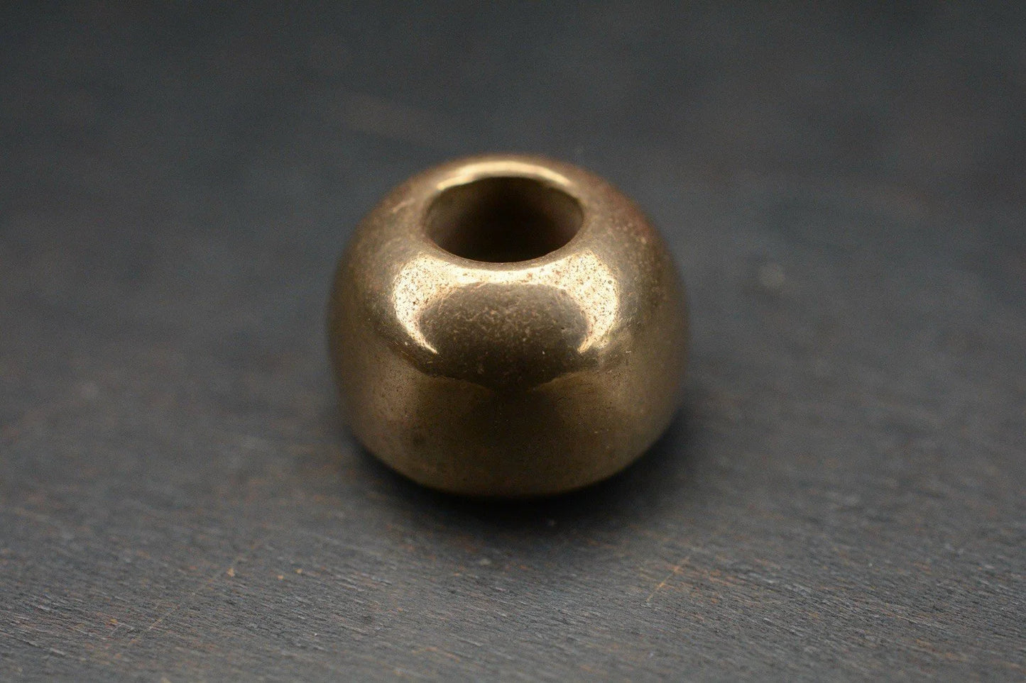 NEW Audacious Concepts “Smiley” Small Bronze Jack O Lantern Bead