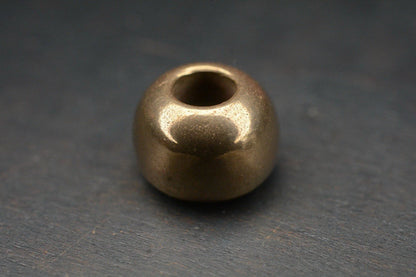 NEW Audacious Concepts “Smiley” Small Bronze Jack O Lantern Bead