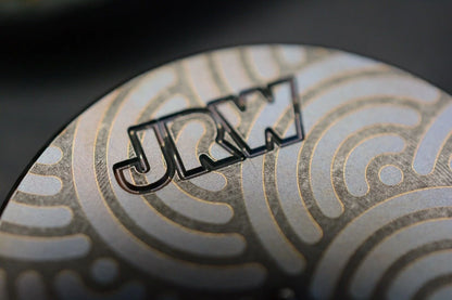 NEW JRW Judge Seigahai Pattern Blackened w/ Green JRW Leather Sheath