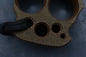 NEW Koch Culprit X Aged Micarta Bottle Opener w/Wkrmn Ultem Skull Bead Re Playge