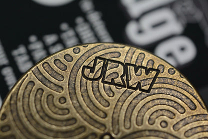 NEW JRW x Urban EDC Judge Aged Brass w/ Chaos Seigaiha Pattern Bottle Opener