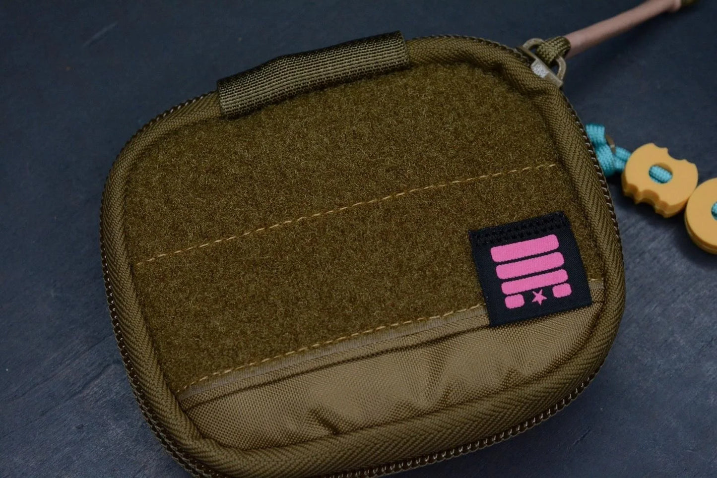 NEW Garage Built Mighty + Pouch Ltd Ed Dessert Warrior w/ Patch & Donut Beads