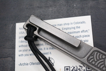 NEW Nice Guy Machine Co x Urban EDC Mr Nicebar V2 Seigahai w/ TKW Curator Bead
